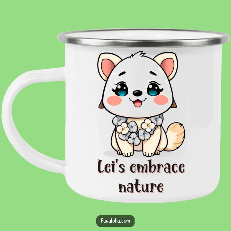 Funny Kawaii Aloha Animal Camping Mug: Your Cheerful Companion for Outdoor Smiles
