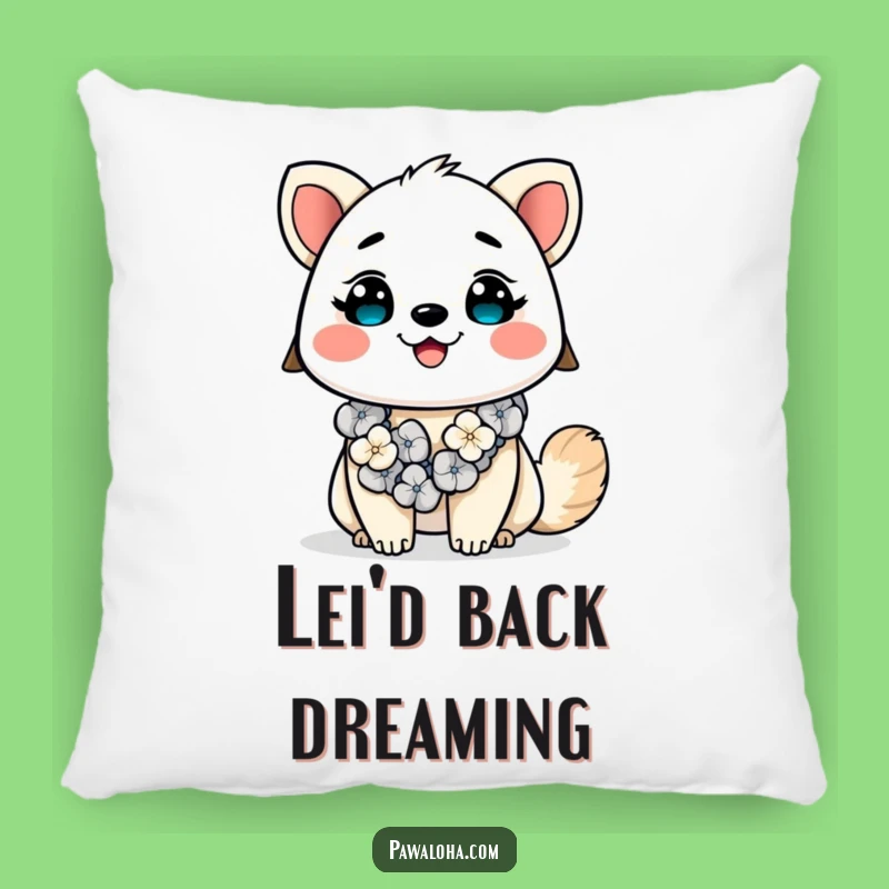 Funny Kawaii Aloha Animal Pillow: Cuddle Up with Tropical Happiness and Comfort