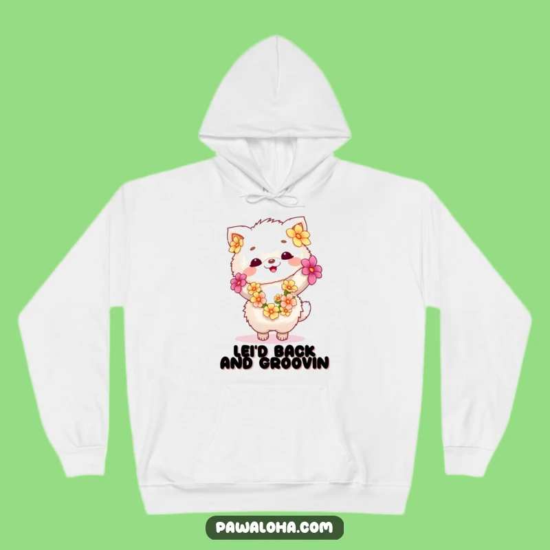 Funny Fluffy Animal Lei Dance Hoodie - Cozy & Joyful Character Sweatshirt