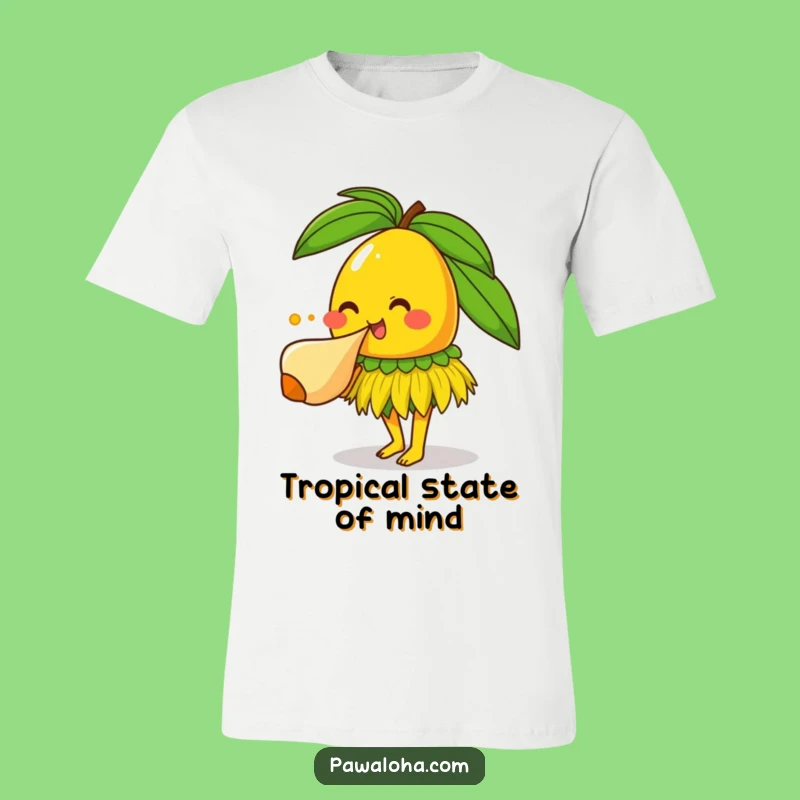 Funny Mango Hawaiian T-Shirt - Hilarious Tropical Party Tee Gift